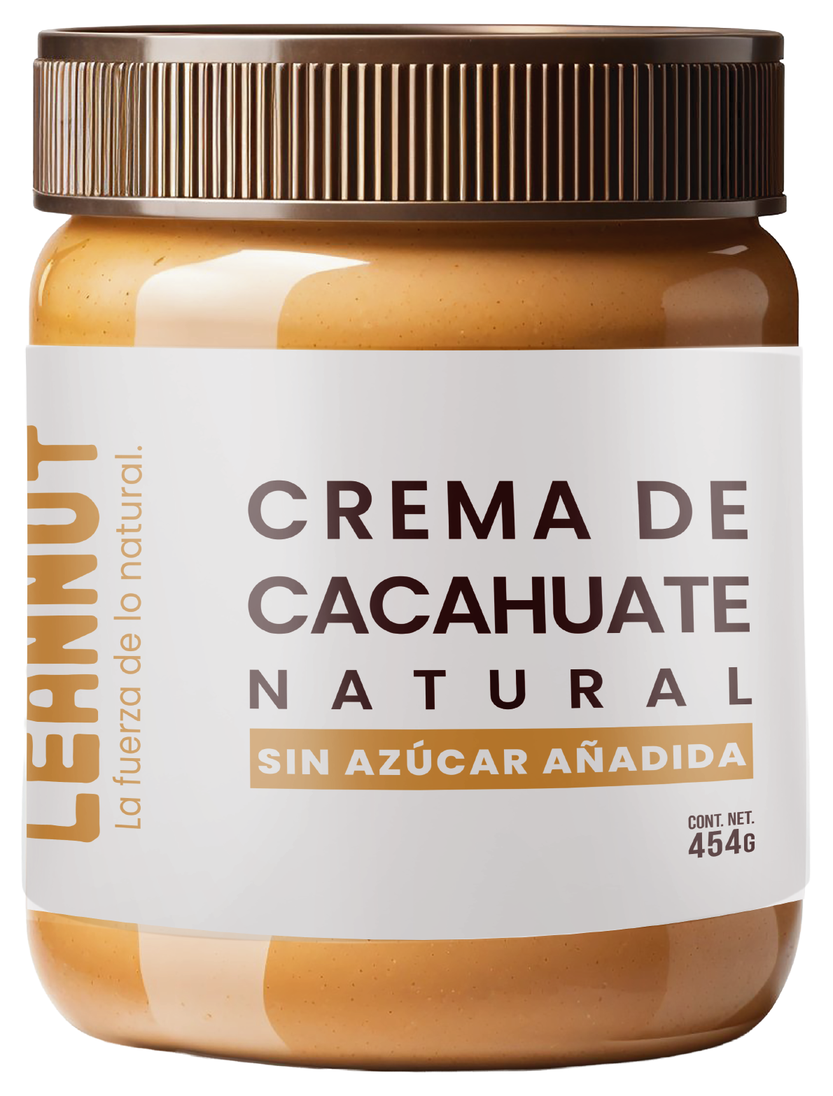 Crema de cacahuate Natural